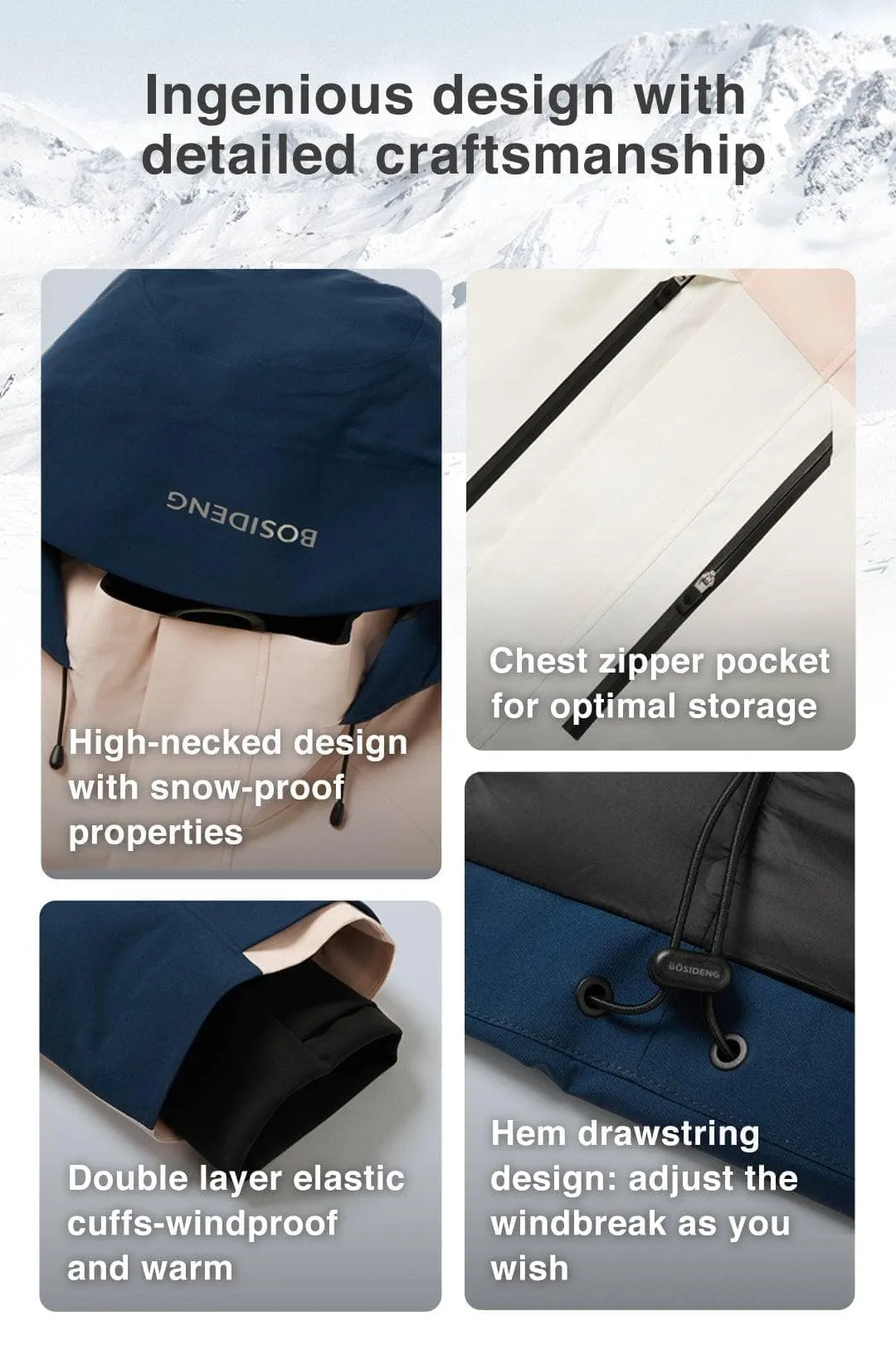3 In 1 Ski Jacket