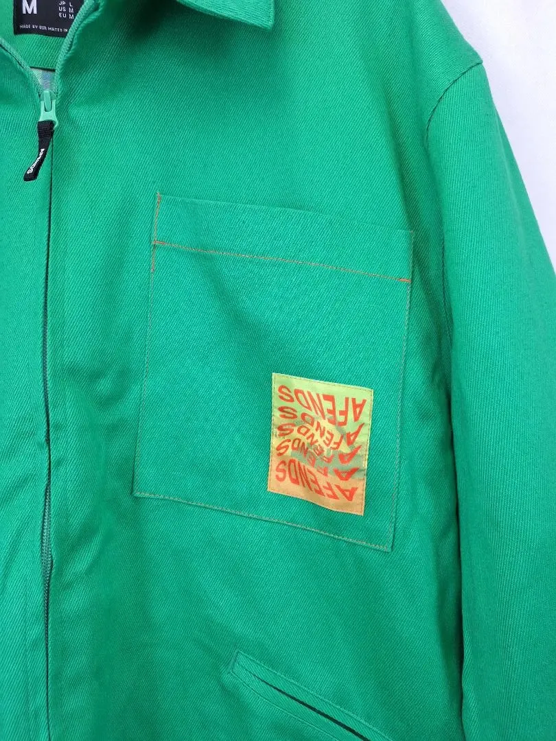 Afends Unisex Twill Carpenter Jacket Size 10