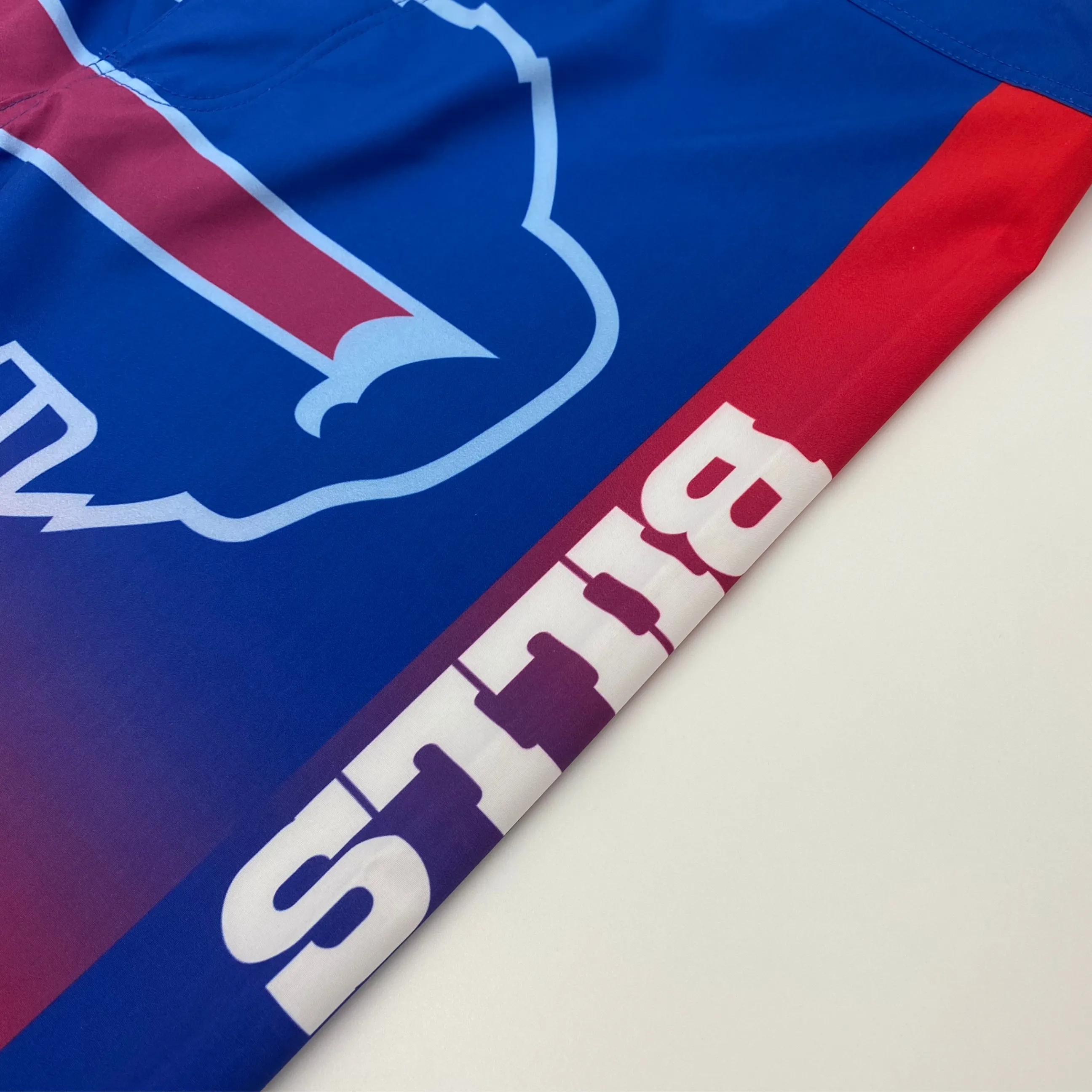 Buffalo Bills Royal & Red Gradient Board Shorts