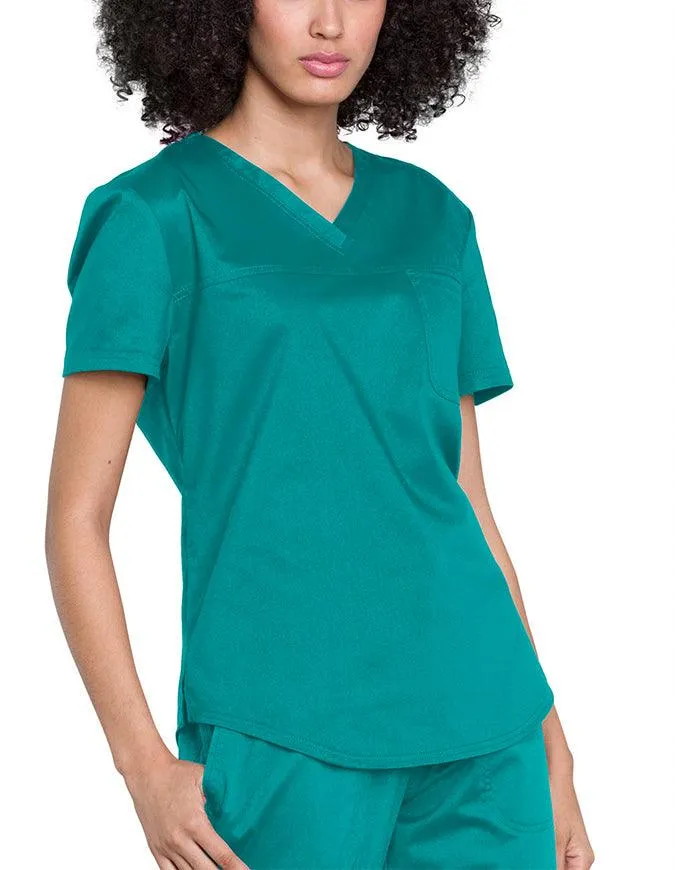 Cherokee Workwear Revolution Women's V-Neck O.R. Top