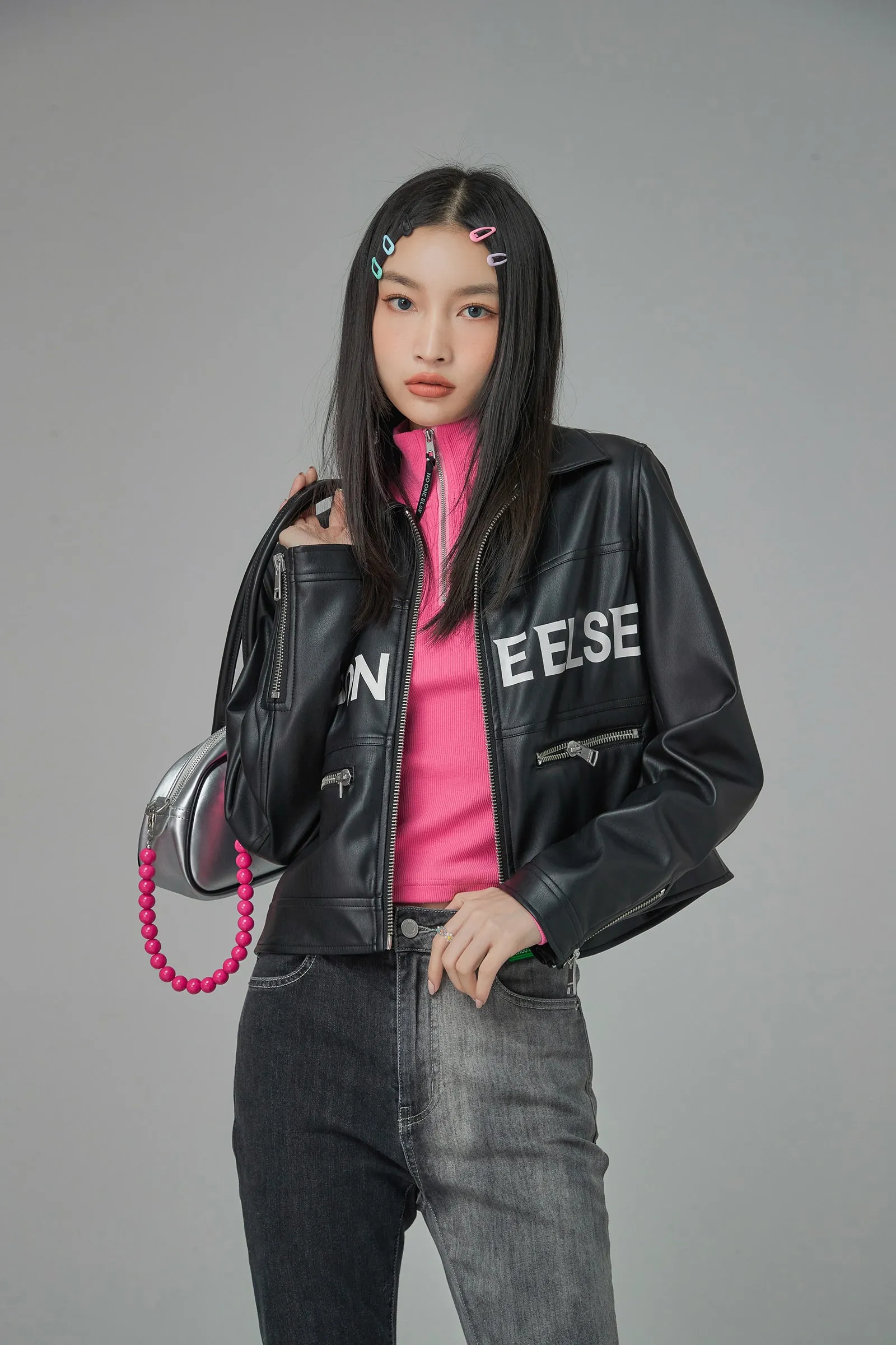 Completely Recreate Yourself Leather Jacket