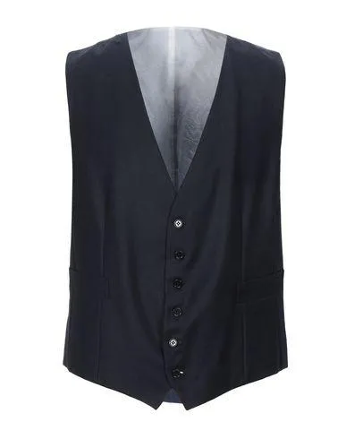 Kiton Man Waistcoat Dark blue 40 suit