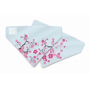 Max & Molly Cherry Bloom Bandana Small***