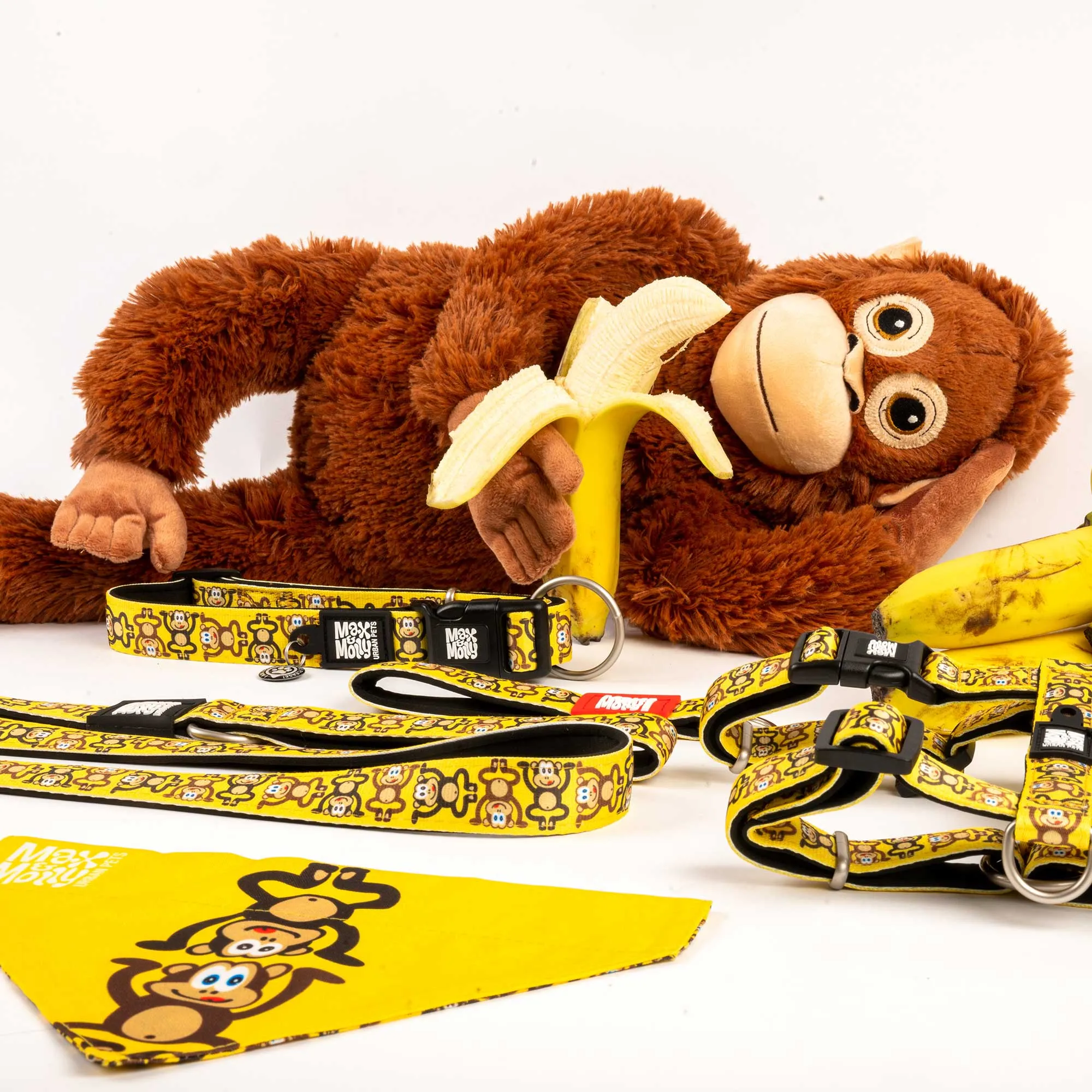 Max & Molly Monkey Maniac Bandana Large***