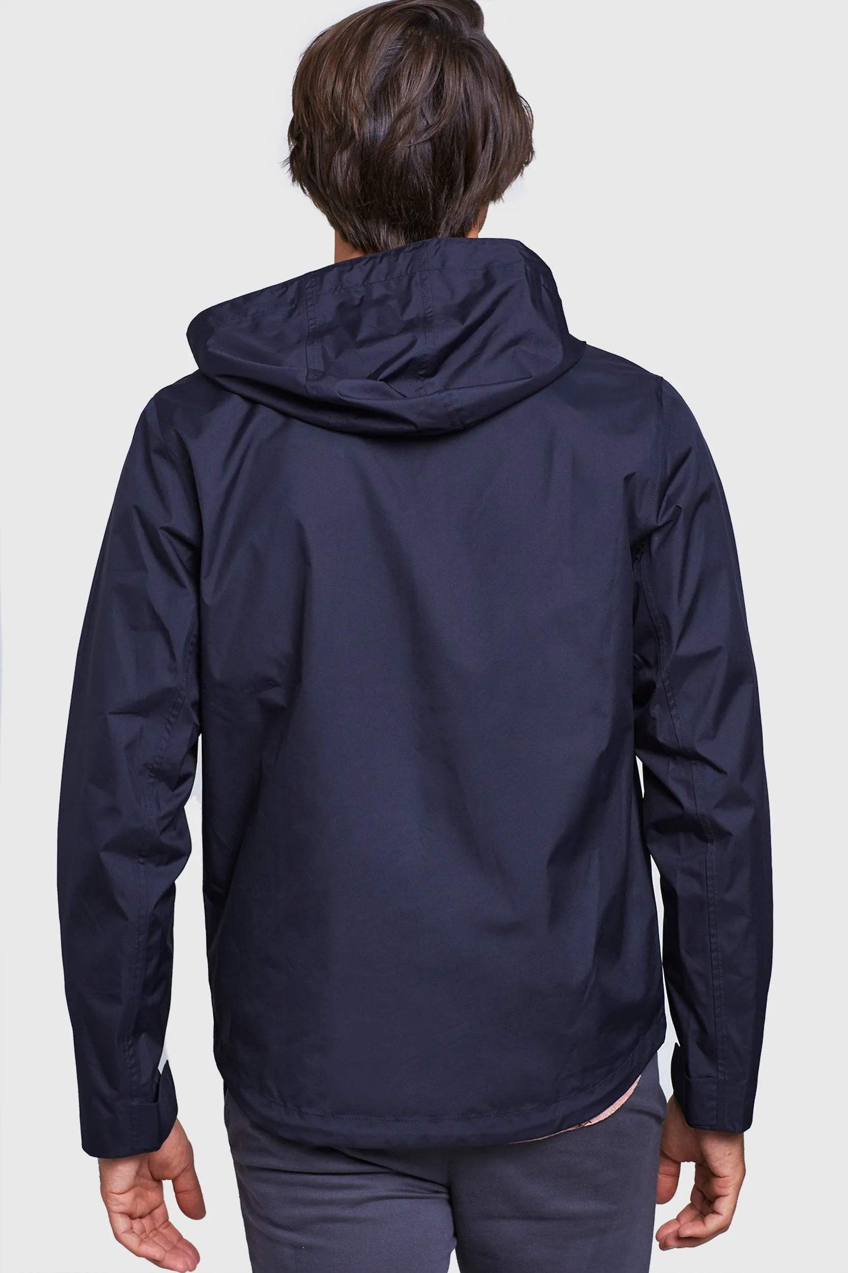 Men's Recycled Rain Shell - Black