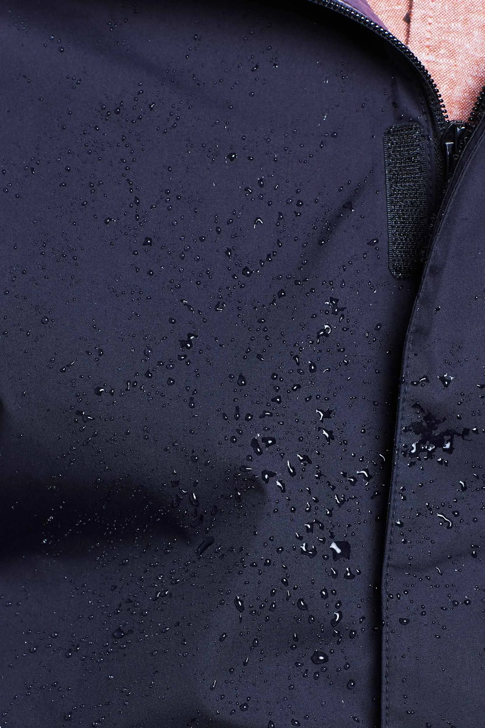 Men's Recycled Rain Shell - Black