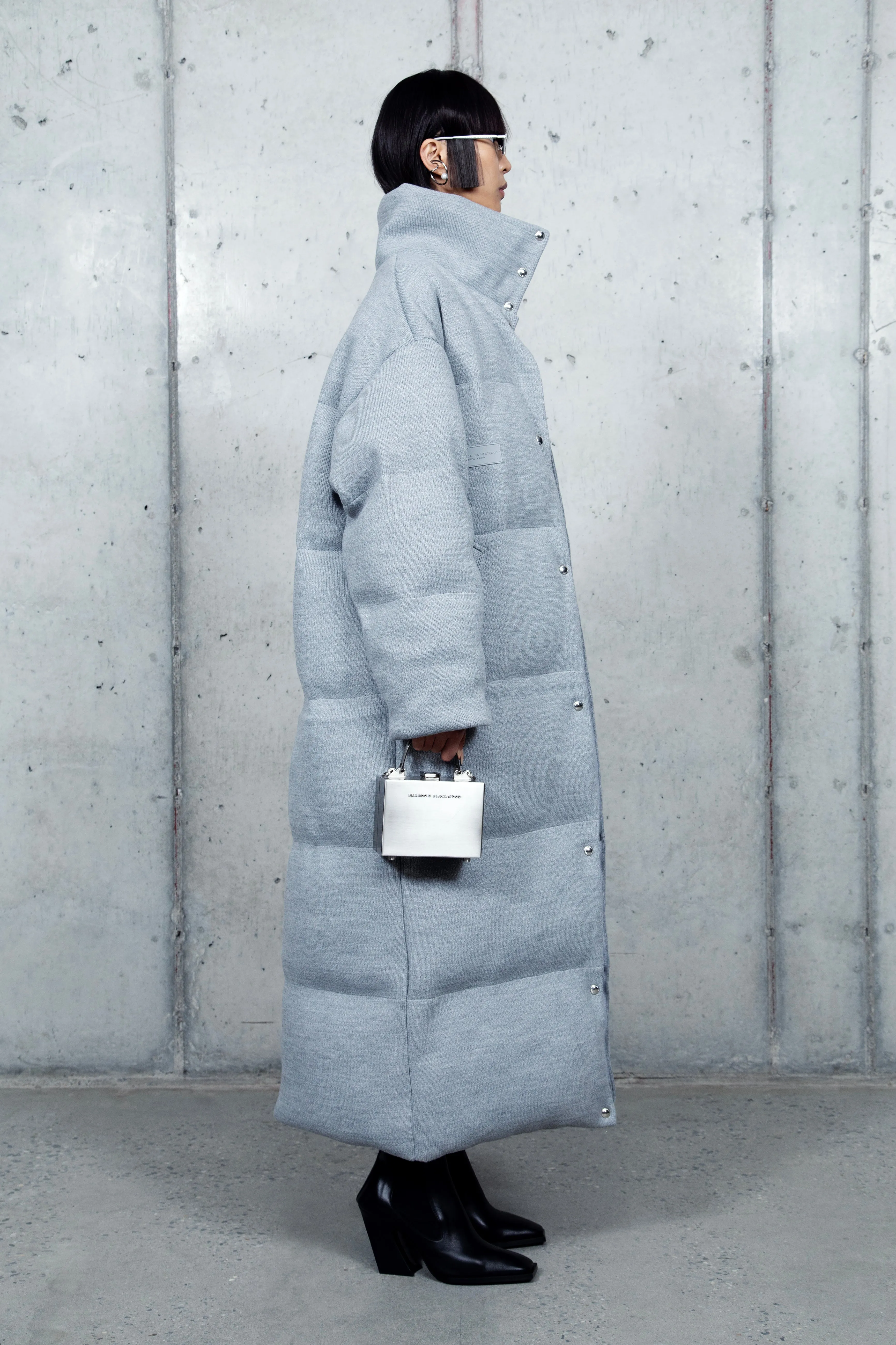 Ribbed Comforter Coat