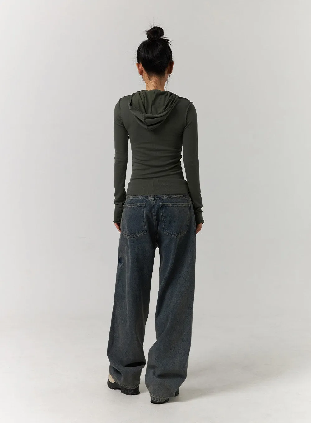 Slim Fit Hooded Tee CD329