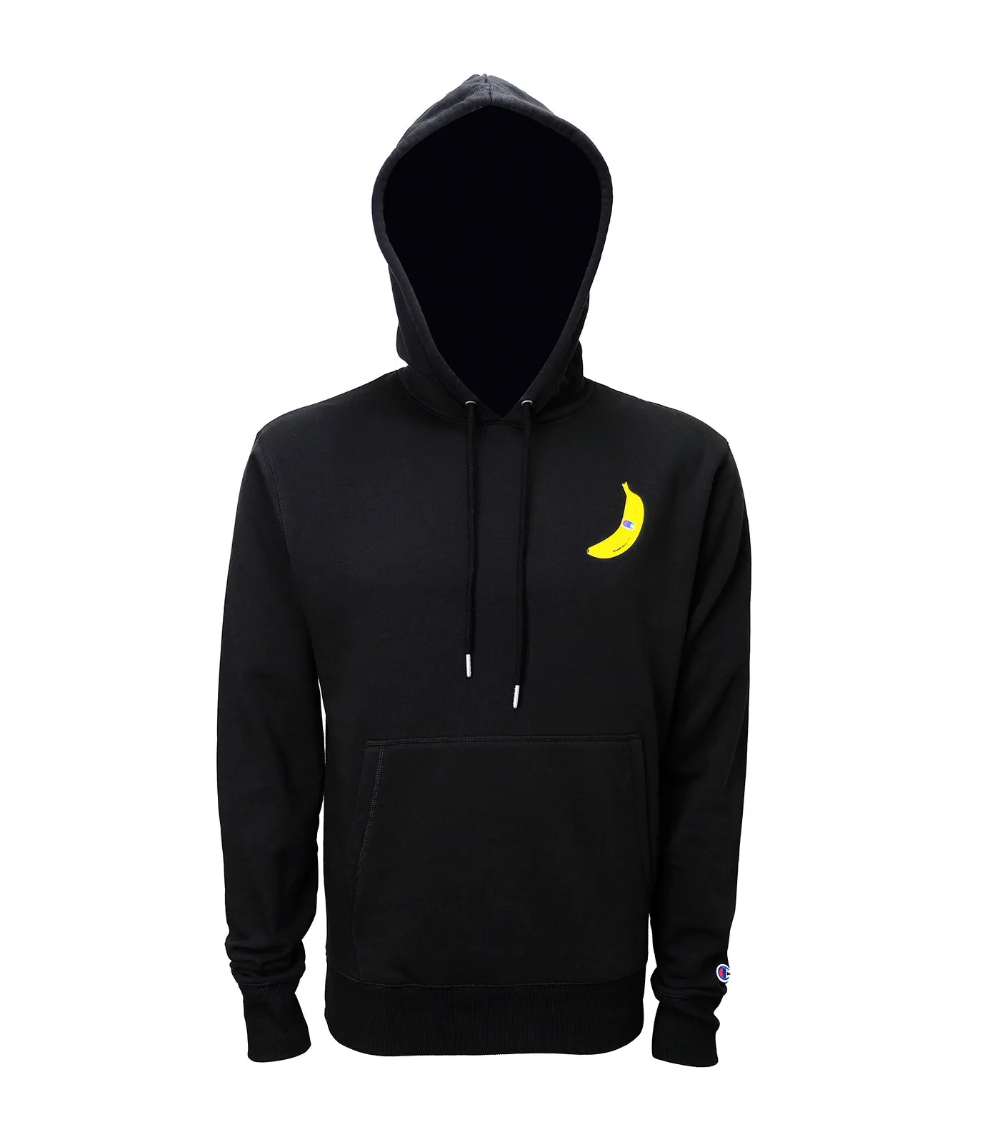 US Line Classic Fleece Pull-Over Hoodie Black