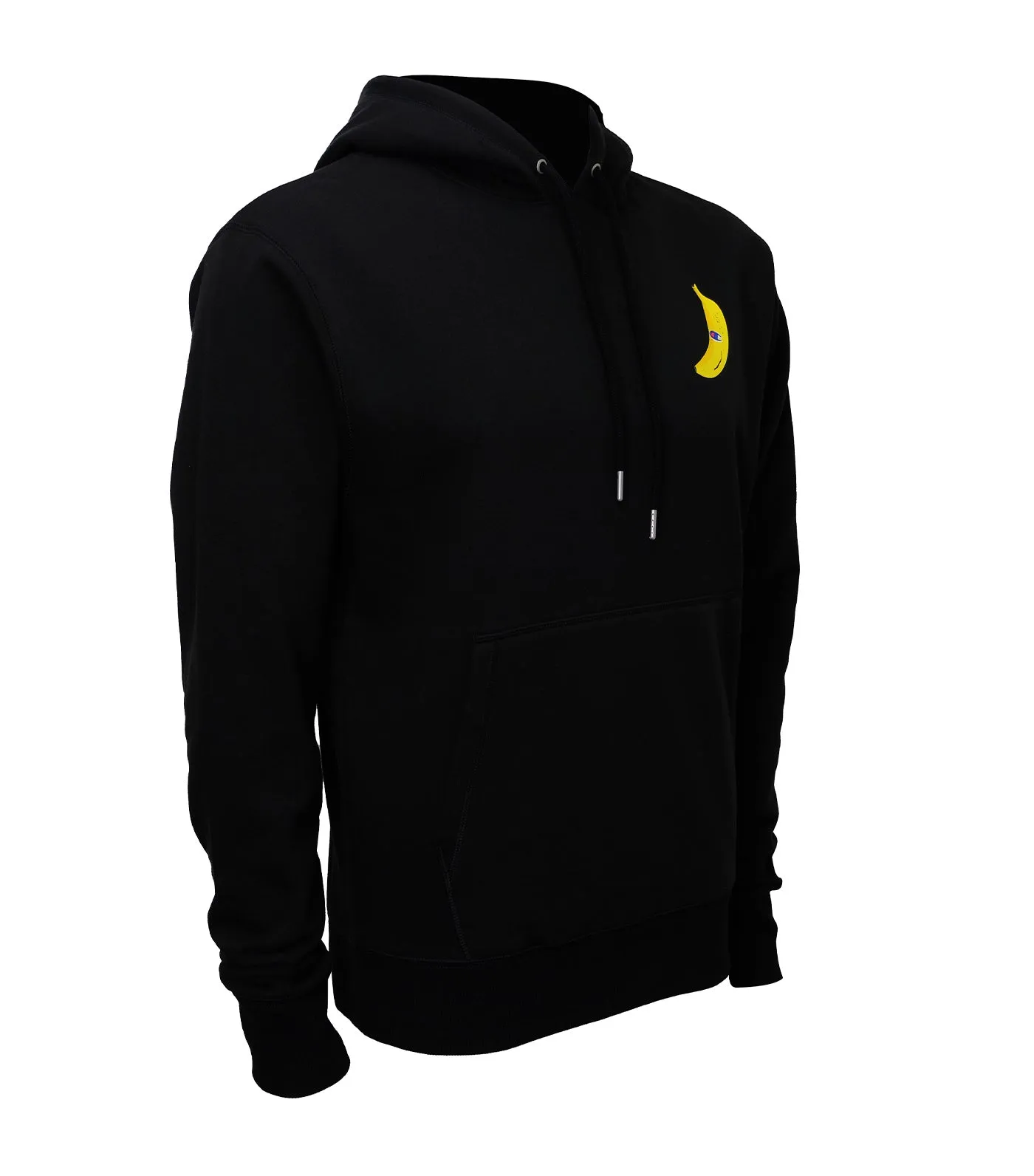 US Line Classic Fleece Pull-Over Hoodie Black