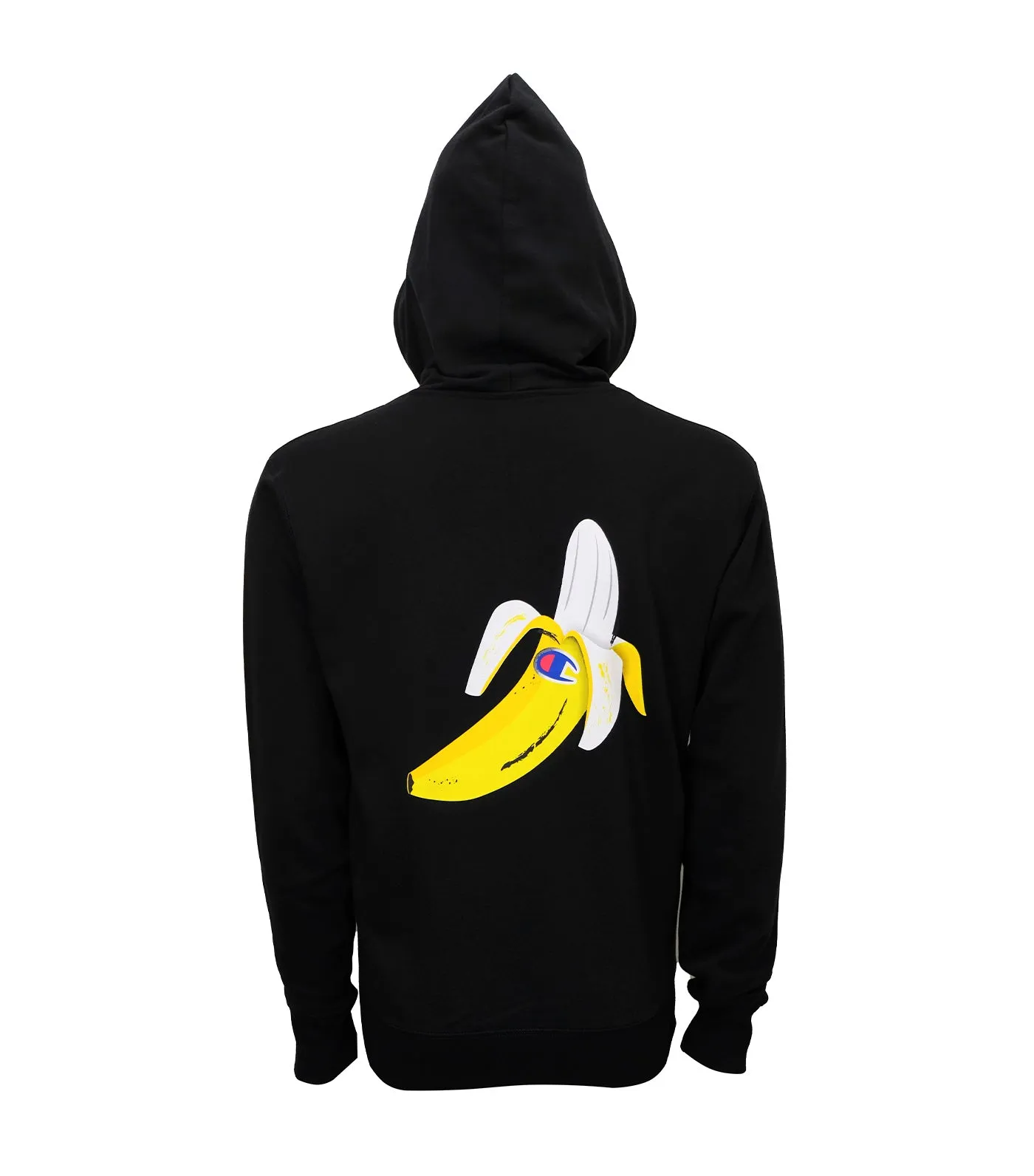US Line Classic Fleece Pull-Over Hoodie Black