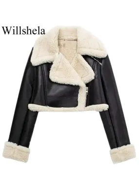 Vintage Front Zipper Jacket